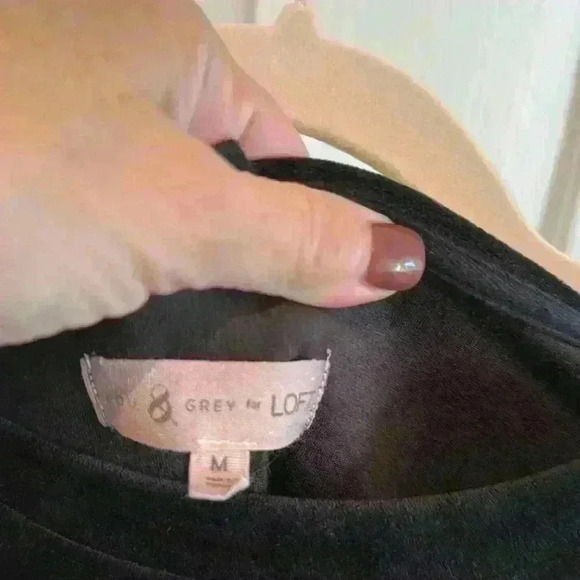 Blue and gray top - Picture 2 of 3